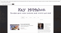 Desktop Screenshot of kaymcmahon.com